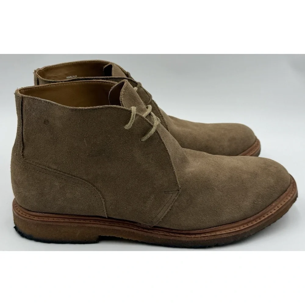 Polo Ralph Lauren‎ Leather Suede Boots  Karlyle Mens Sz 12D